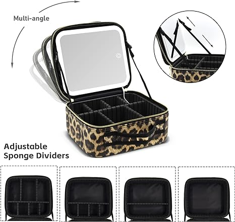 Makeup Bag - Leopard Print