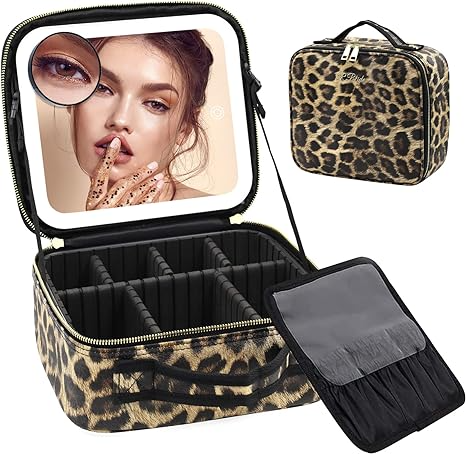 Makeup Bag - Leopard Print