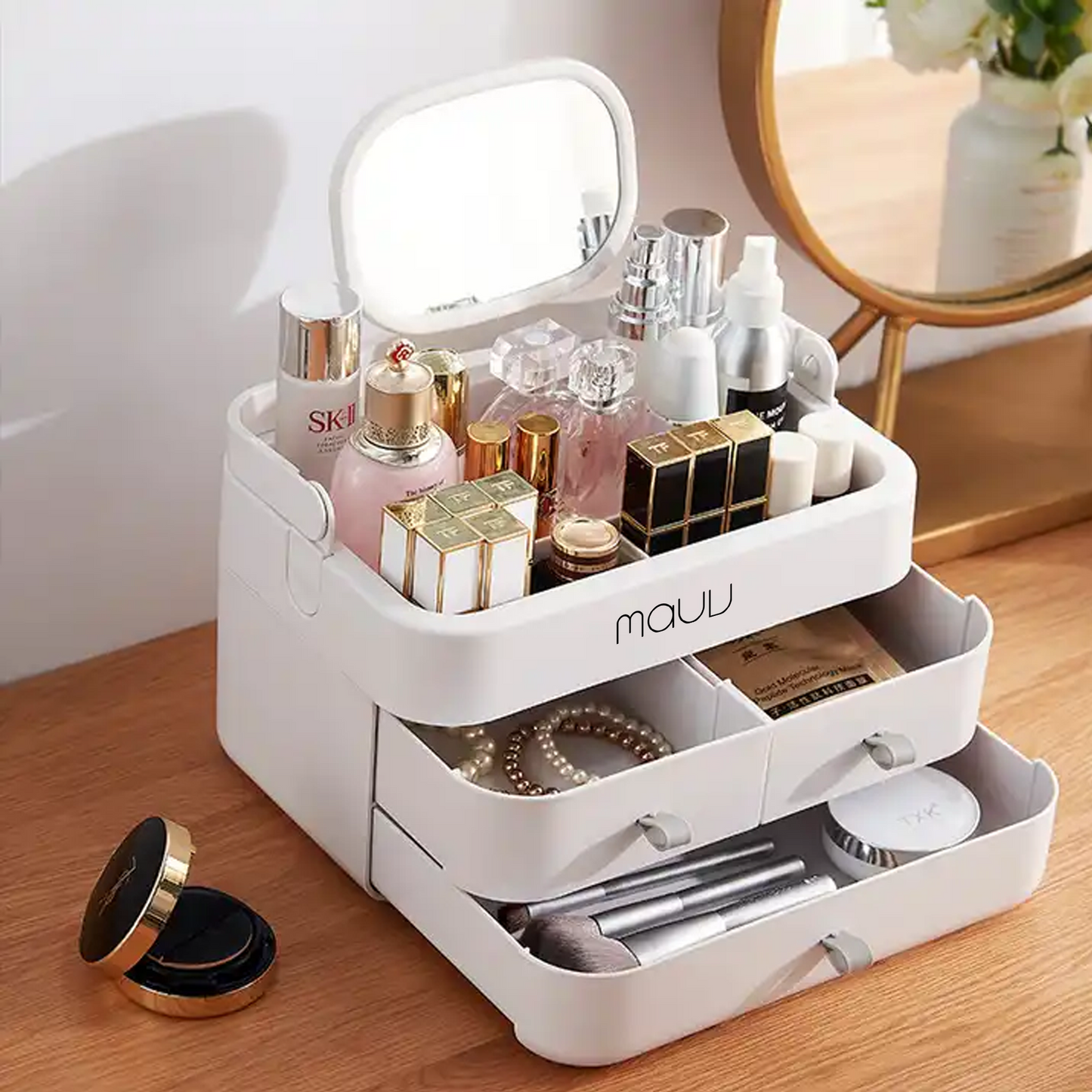 Countertop Makeup Drawers