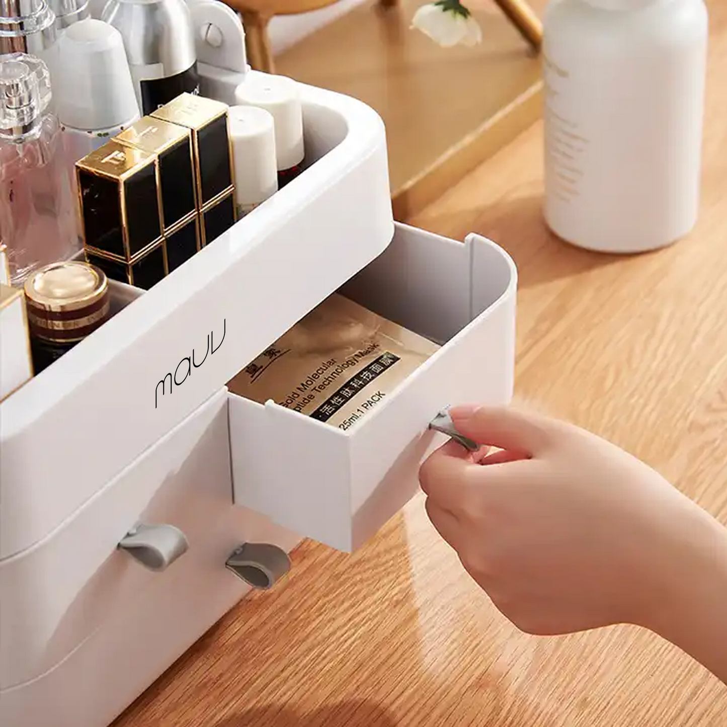 Countertop Makeup Drawers