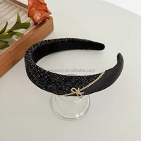 Retro Wide Bow Hair Band