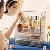 Acrylic Makeup Organizer with Full Coverage