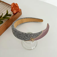 Retro Wide Bow Hair Band