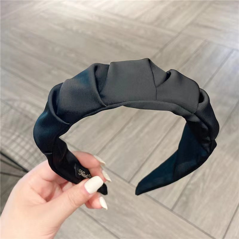 Scrunchie Silk Headband