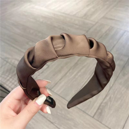 Scrunchie Silk Headband